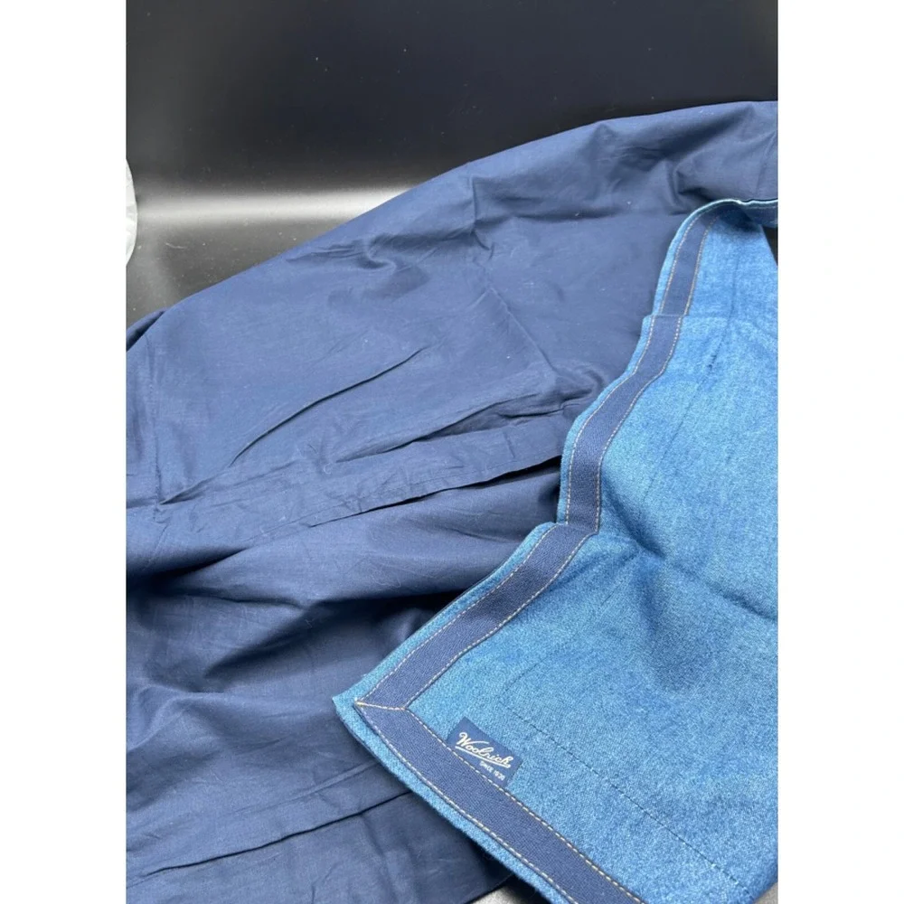 Woolrich Denim‎ Blue Jean Pillow Cover Sham 24x30 EUC